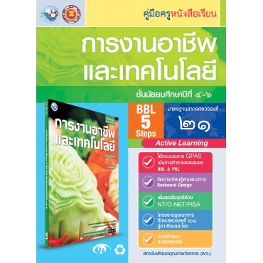 คู่มือครู หนังสือเรียนการงานอาชีพและเทคโนโลยี ม.4-6 คู่มือครู หนังสือเรียนการงานอาชีพและเทคโนโลยี ม.4-6